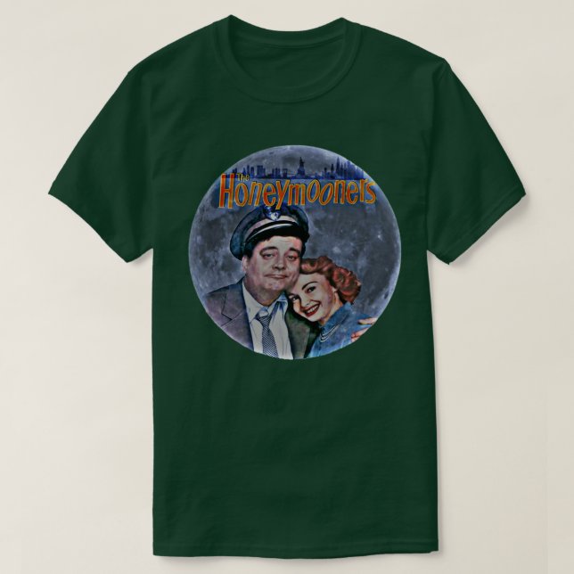 Honeymooners i staden t shirt (Design framsida)
