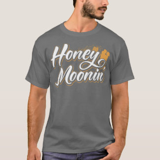 Honeymoonin Bride and Groom Honeymoon Bound Newlyw T Shirt