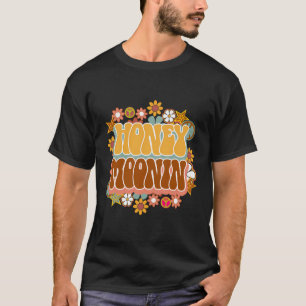 Honeymoonin Bride Groom Honeymoon Vacation Bröllop T Shirt