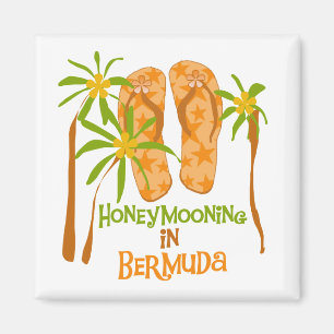 Honeymooning i Bermuda Magnet