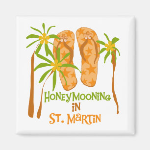 Honeymooning i St. Martin Magnet