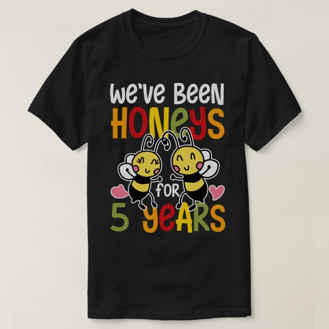 Honeys i 5 år t shirt (Design framsida)