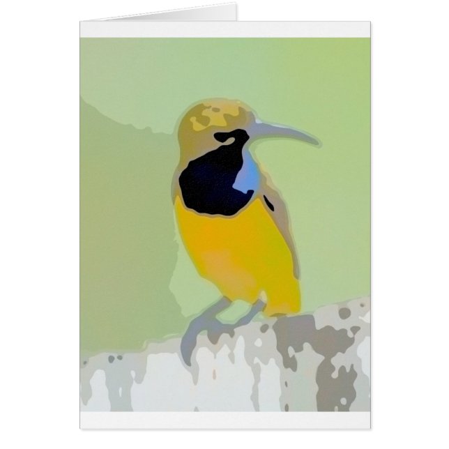 Honeysucker Hälsningskort (Framsidan)