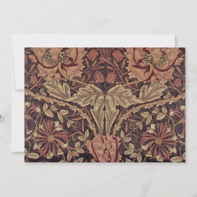 Honeysuckle av William Morris, Garden Flowers Art (Framsida)