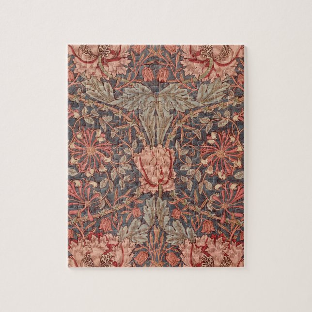 Honeysuckle, Blommönster av William Morris Pussel (Vertikal)