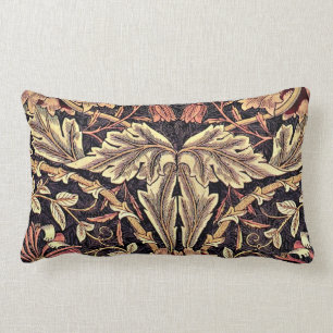 Honeysuckle, en William Morris-vintage Lumbarkudde