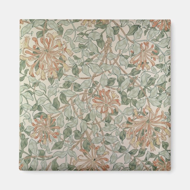 'Honeysuckle II'-design Magnet (Framsidan)