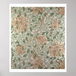 'Honeysuckle II'-design Poster