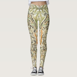 Honeysuckle Mönster (1876) från William Morris Leggings