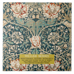 Honeysuckle Mönster - Design of William Morris Kakelplatta