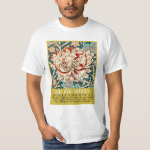 Honeysuckle Mönster - Design of William Morris T Shirt