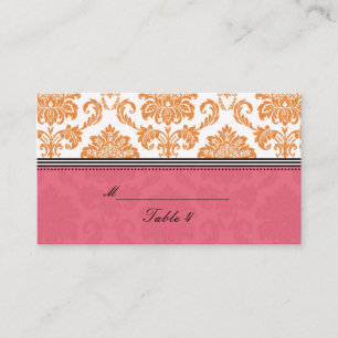 Honeysuckle- och Tangerine-skackkort Placeringskort