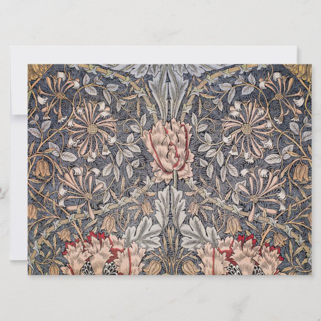Honeysuckle Print (av William Morris) Kort (Framsida)