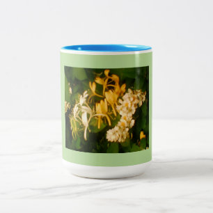 Honeysuckle Vild Ro Aqua Grönt Två-Tonad Mugg