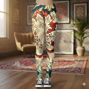 Honeysuckle Vintage Elegance Leggings