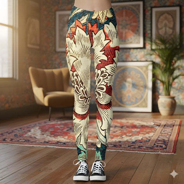 Honeysuckle Vintage Elegance Leggings (Skapare uppladdad)
