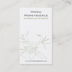 HONEYSUCKLE WHITE-Affärskort Visitkort