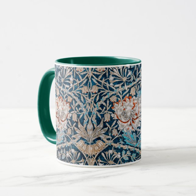 Honeysuckle, William Morris Coffee Mugg (Framsida vänster)