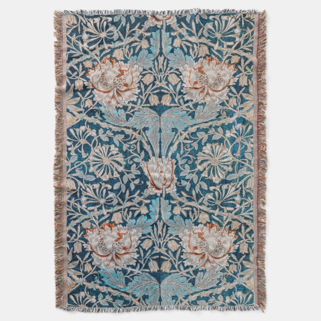 Honeysuckle, William Morris Filt (Framsidan Vertikal)