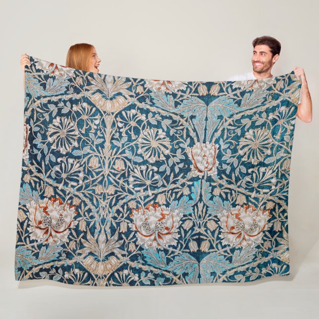 Honeysuckle, William Morris Fleecefilt (På plats)