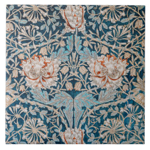 Honeysuckle, William Morris Kakelplatta