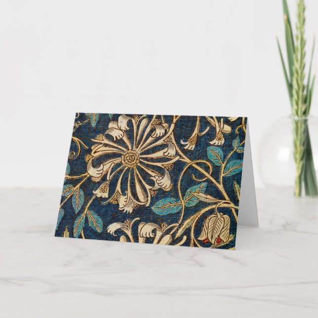 Honeysuckle, William Morris Kort (Framsida)