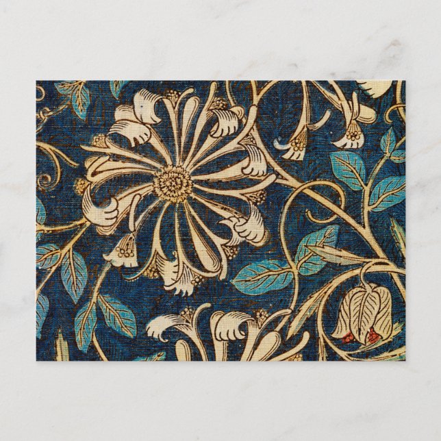 Honeysuckle, William Morris Vykort (Framsida)
