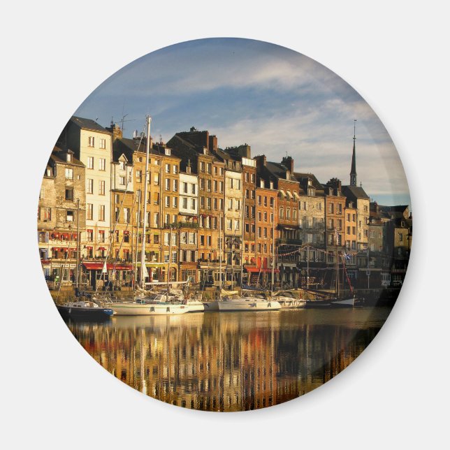 Honfleur, Frankrike Magnet (Framsidan)