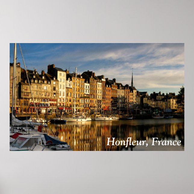 Honfleur, Frankrike Poster (Framsidan)