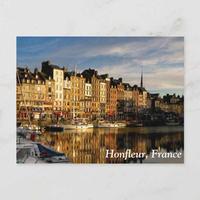 Honfleur, Frankrike Vykort (Framsida)