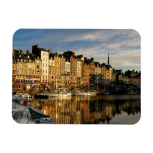 Honfleur nära Normandy i frankriken Magnet