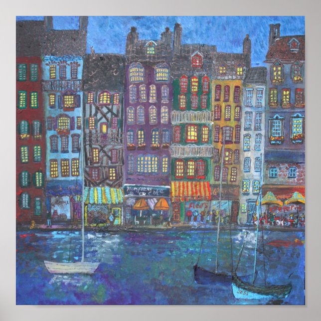 Honfleur Poster (Framsidan)