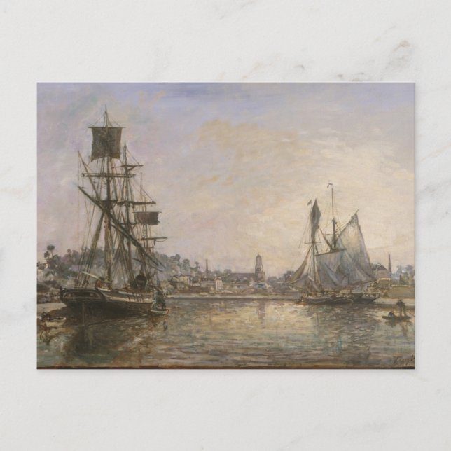 Honfleur Vykort (Framsida)