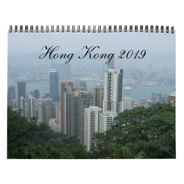 Hong Kong 2019 kalender (Omslag)