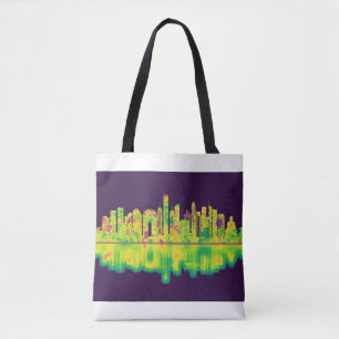 Hong Kong China Skyline Tygkasse