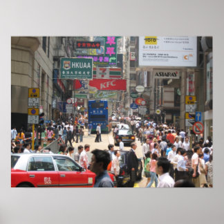 Hong Kong City Trafk Poster