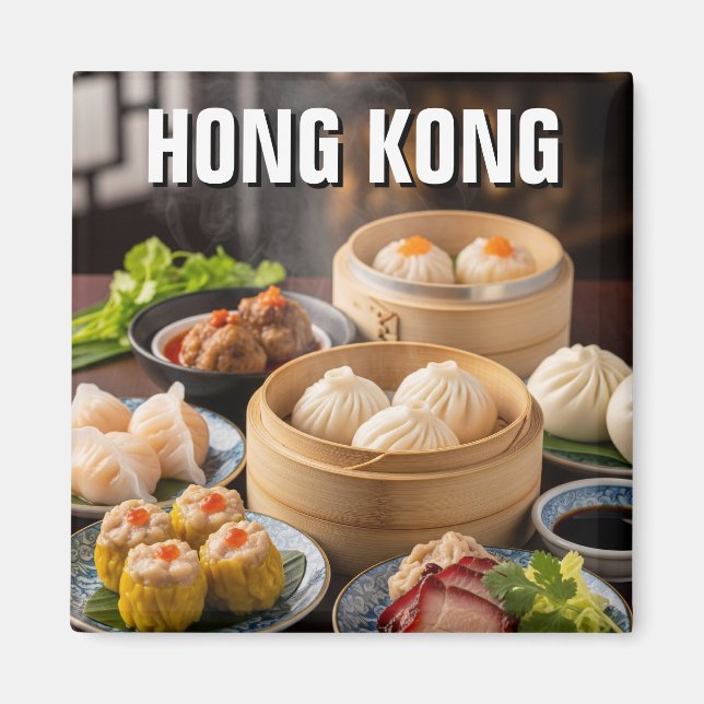 Hong Kong Dim Sum Magnet (Framsidan)