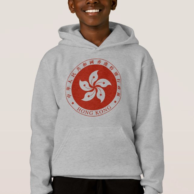 hong kong emblem t shirt (Framsida)