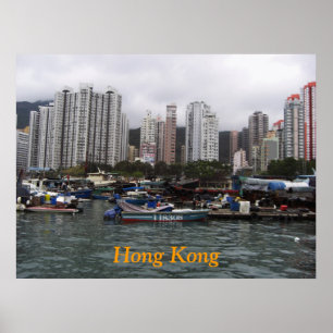 Hong Kong fjärdaffisch Poster