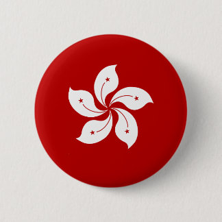 Hong Kong flagga Knapp
