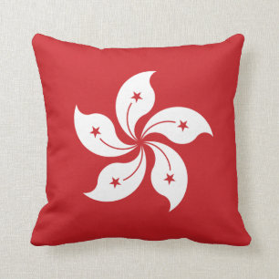 Hong Kong-flagga Kudde