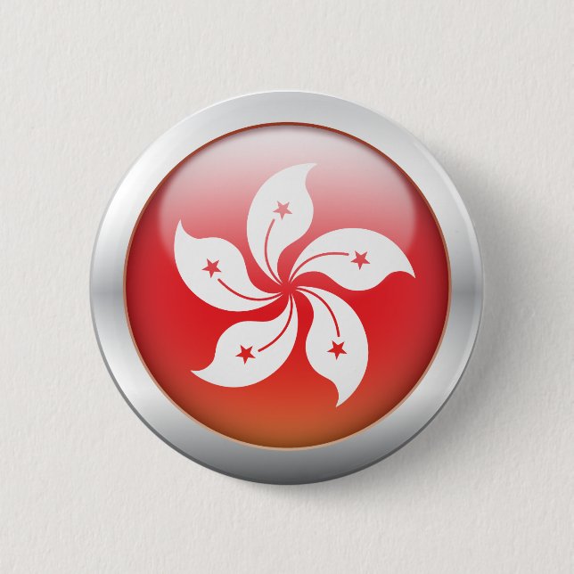 Hong Kong flagga "Orb ", Knapp (Framsida)