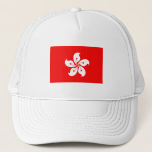 Hong Kong flagga Truckerkeps