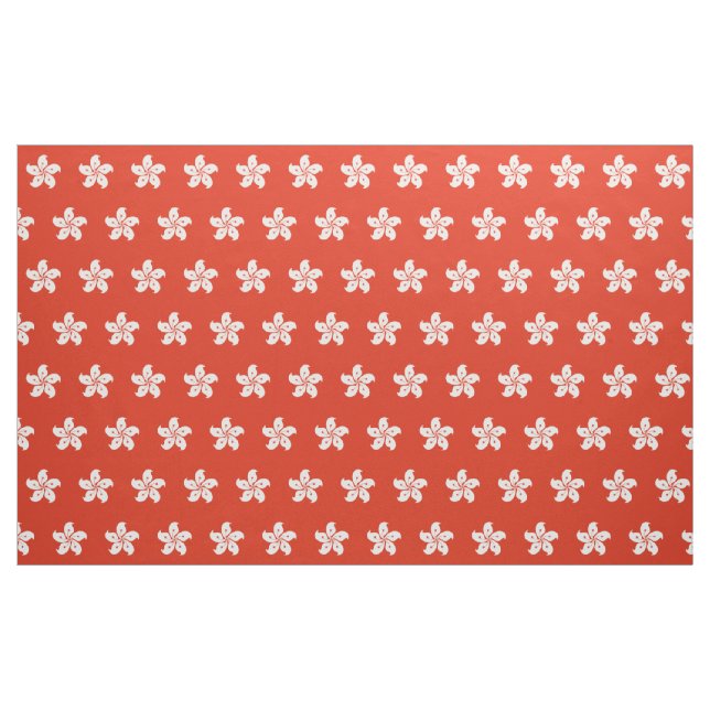 Hong Kong flagga Tyg (Yard)