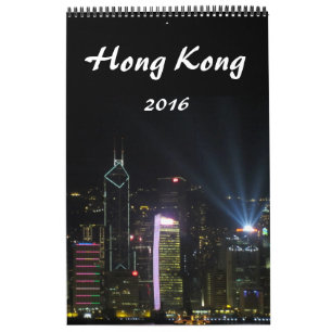Hong Kong fotografi 2016 Kalender