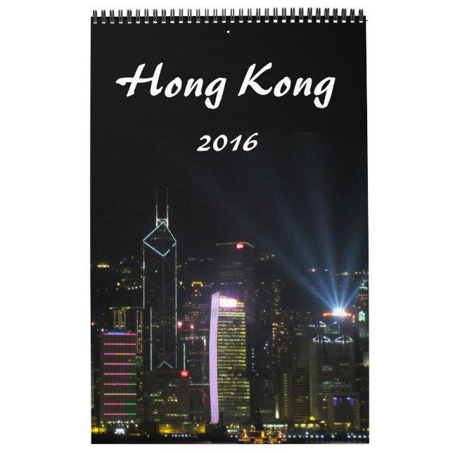 Hong Kong fotografi 2016 Kalender (Omslag)