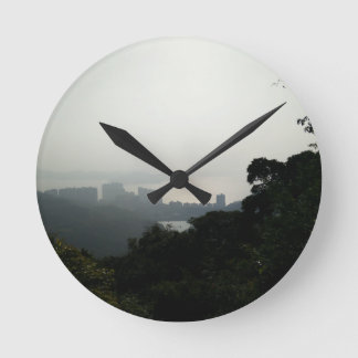 Hong Kong gryning tar tid på Rund Klocka