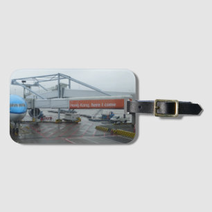 Hong Kong, här är jag kom Luggage Tag Bagagebricka