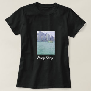 Hong Kong Harbour ferry vintage resor T Shirt