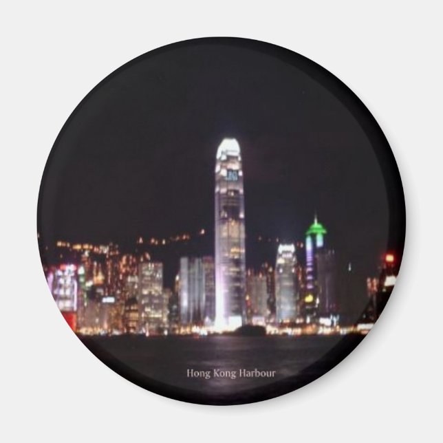 Hong Kong Harbour Magnet (Framsidan)